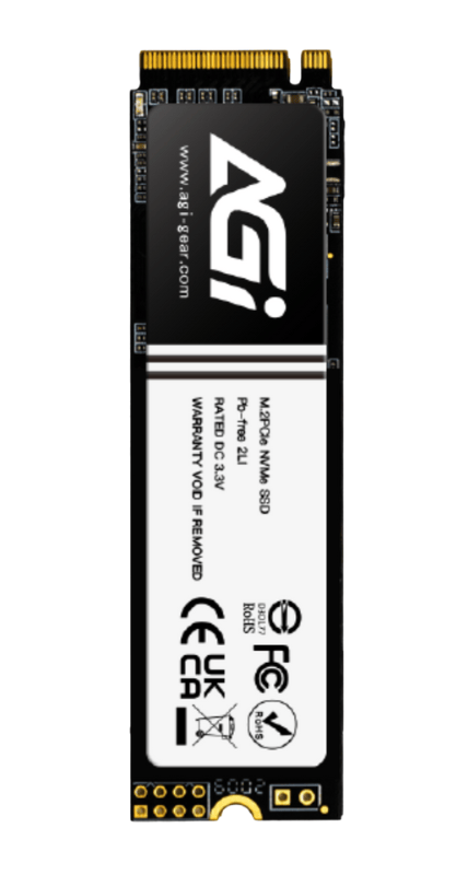 SSD AGI 512G AI298 512 GB PCIe Gen 3 x4 NVMe 1.4