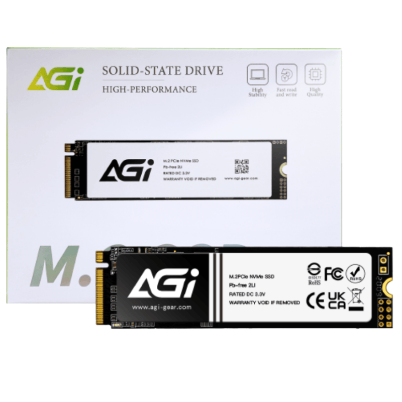 SSD AGI 512G AI298 512 GB PCIe Gen 3 x4 NVMe 1.4