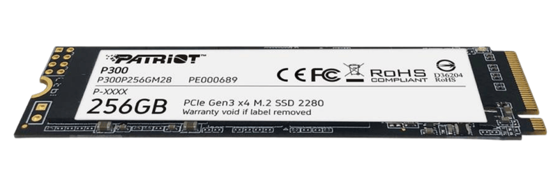 Ổ cứng SSD PATRIOT 256G P300 M.2 2280 NVMe Gen 3x4 - P300P256GM28