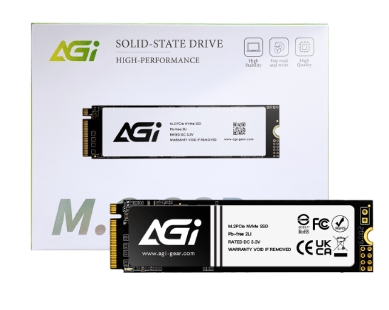 SSD AGI AI818 1TB NVME PCIE GEN 4 X 4 (ĐỌC/ GHI: 5200MB/s - 4700MB/S) 