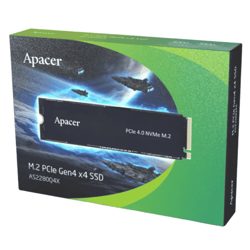 SSD Apacer AS2280Q4X 1TB M.2 PCIe Gen4x4 (4500MB/s – 2500MB/s)