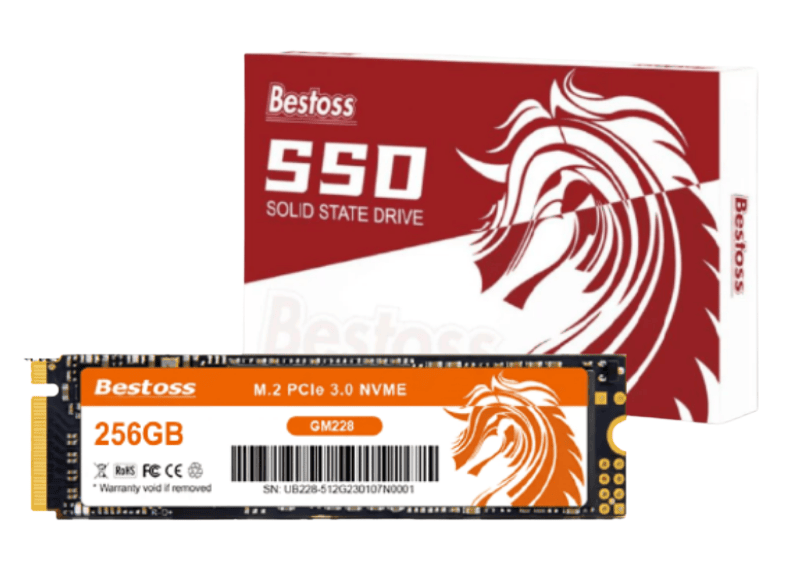 SSD Bestoss GM228 256GB M.2 PCIe 3.0 NVMe