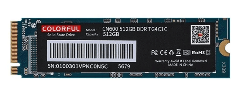 SSD Colorful CN600 512Gb DDR M.2 NVME (2)