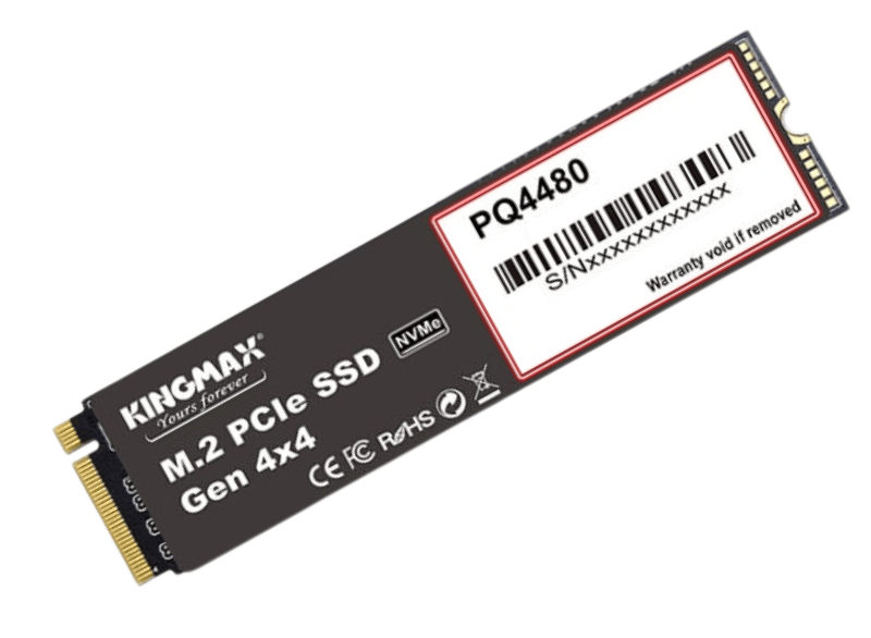 SSD KINGMAX PQ4480 500GB NVMe M.2 2280 PCIe Gen 4x4 (3500MB/s  2400MB/s )