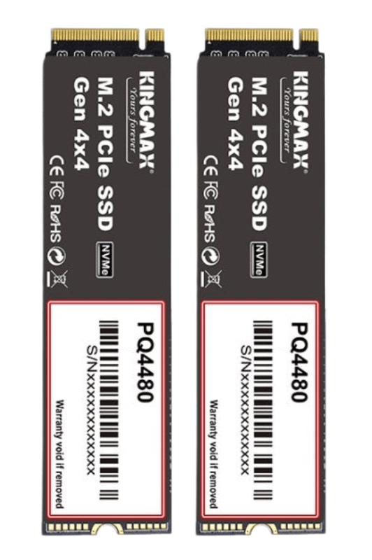 SSD KINGMAX PQ4480 500GB NVMe M.2 2280 PCIe Gen 4x4 (3500MB/s  2400MB/s )