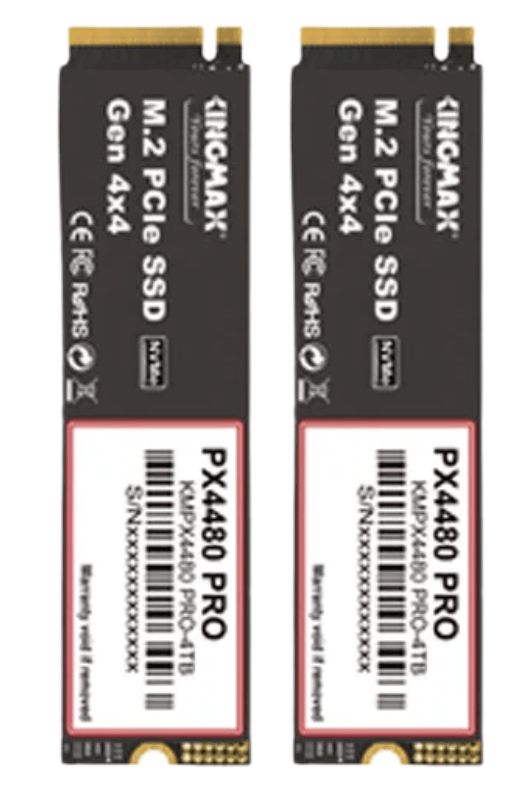 SSD KINGMAX PX4480 PRO 500GB M.2 2280 PCIe Gen 4x4 6300MB/s 3100MB/s)