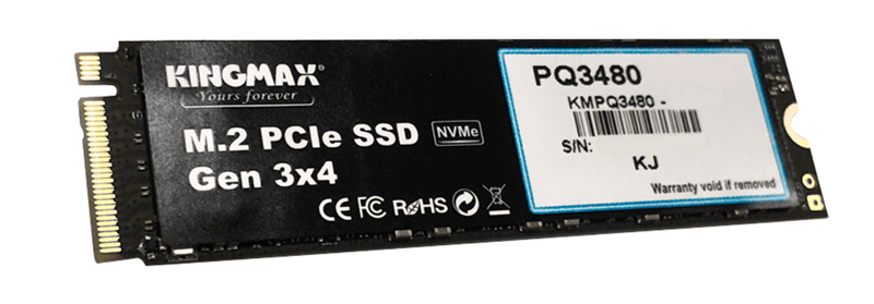 SSD Kingmax Zeus PQ3480 256Gb M.2 2280 Pcie NVME Gen 3X4
