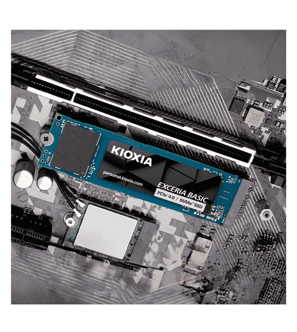 SSD Kioxia Exceria Basic 1TB M.2 NVMe PCIe 4.0 (Đọc 7200MB/s - Ghi 6500MB/s)