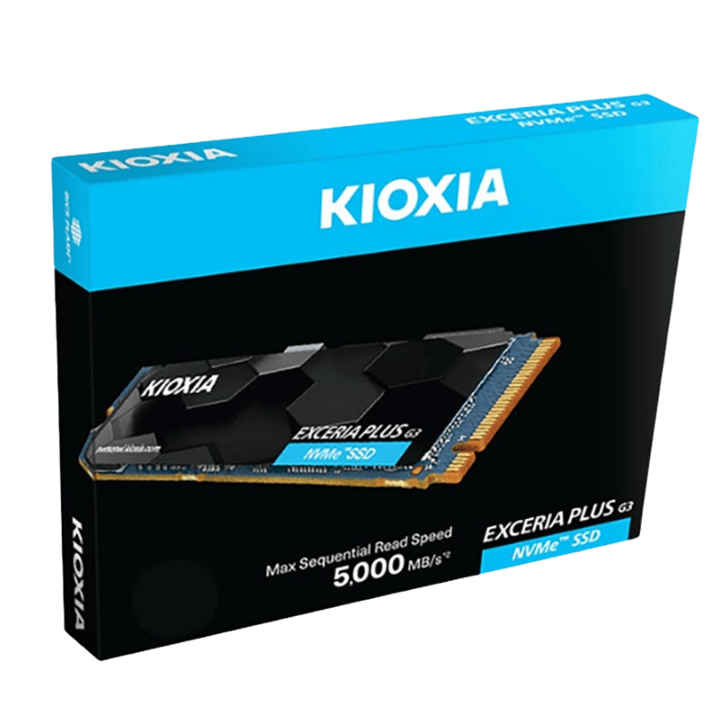 SSD Kioxia Exceria Plus G3 1TB M.2 NVMe Gen 4x4 (Đọc 5000MB/s - Ghi 3900MB/s)
