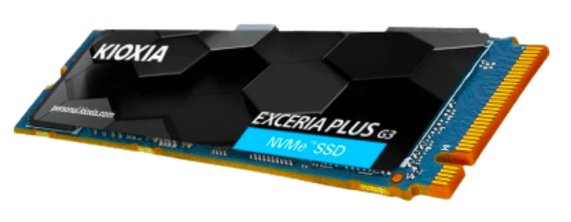 SSD Kioxia Exceria Plus G3 1TB M.2 NVMe Gen 4x4 (Đọc 5000MB/s - Ghi 3900MB/s)