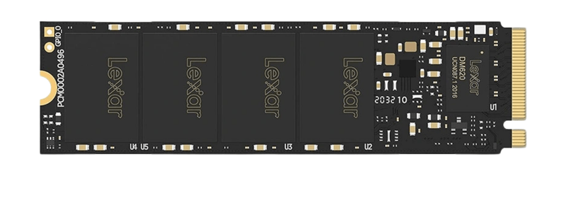 SSD Lexar NM620 256GB M.2 2280 NVMe PCIe Gen3x4 (Đọc 3500MB/s - Ghi 1300MB/s)