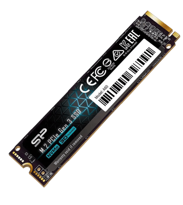 SSD Silicon Power A60 256GB M.2 NVMe (Đọc 2200 MB/s  Ghi 1600 MB/s)