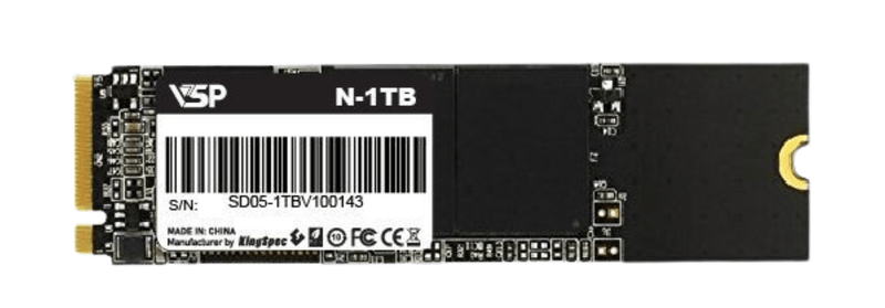 SSD VSP N-1TB 1TB M.2 NVMe PCIe Gen 3x4 (Đọc 3500MB/s - Ghi 3000MB/s)