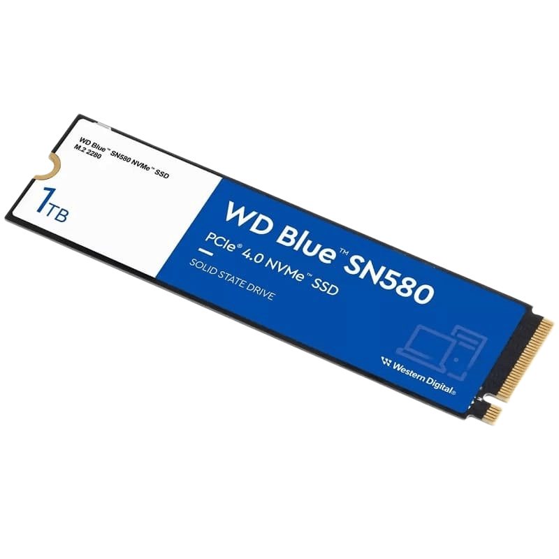 SSD WD Blue SN580 1TB M.2 NVMe PCIe Gen4