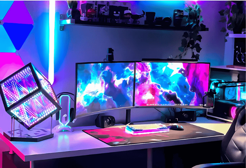 Setup phòng gaming Đẹp 