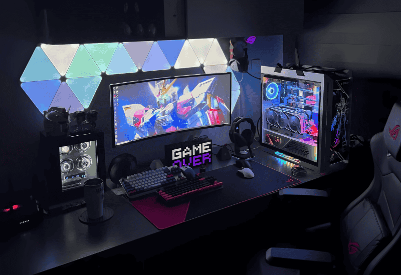 Setup phòng gaming Đẹp 