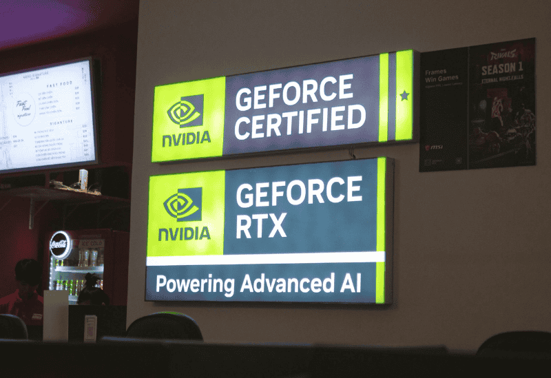 Vi Tính Nguyễn Thắng – Thi Công Phòng Game Chuẩn NVIDIA Tại KOHIO GAMING HOUSE CN2