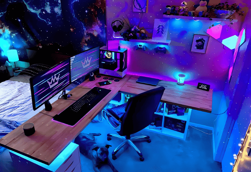 Setup phòng gaming Đẹp 