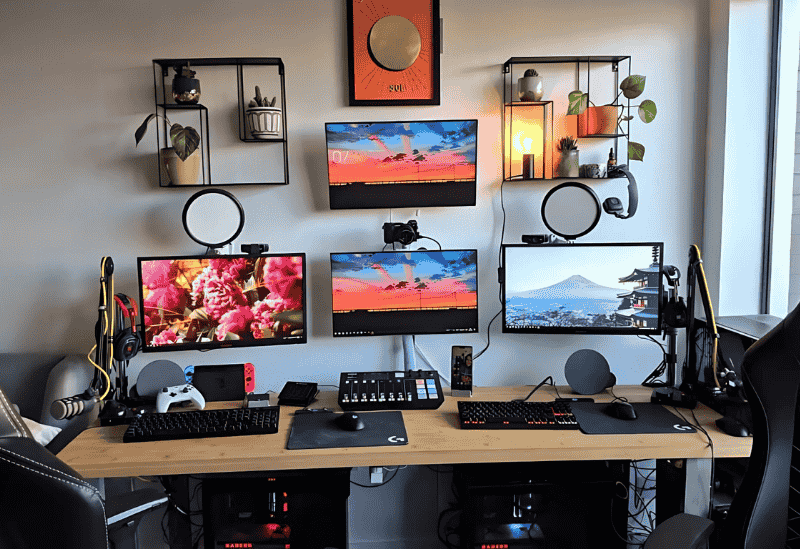 Setup phòng gaming Đẹp 