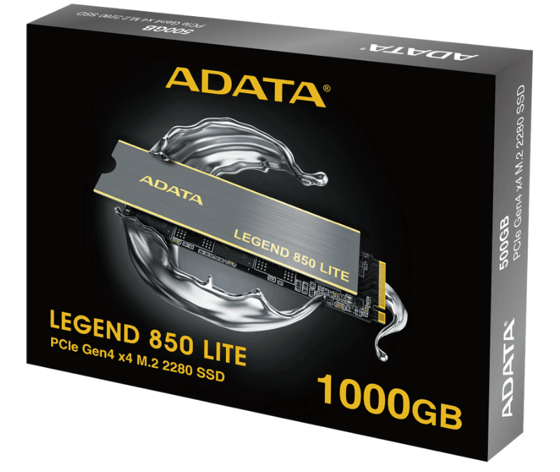 Ssd Adata Legend 850 Lite 1Tb Pcie Gen4 X4