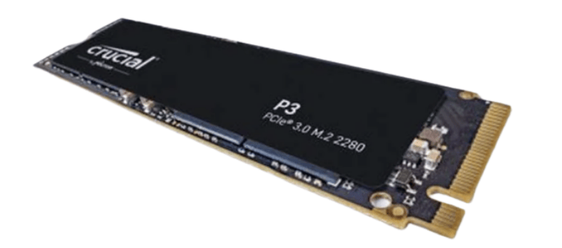Ssd Crucial P3 500GB Nvme 3D-Nand M.2 Pcie Gen3X4
