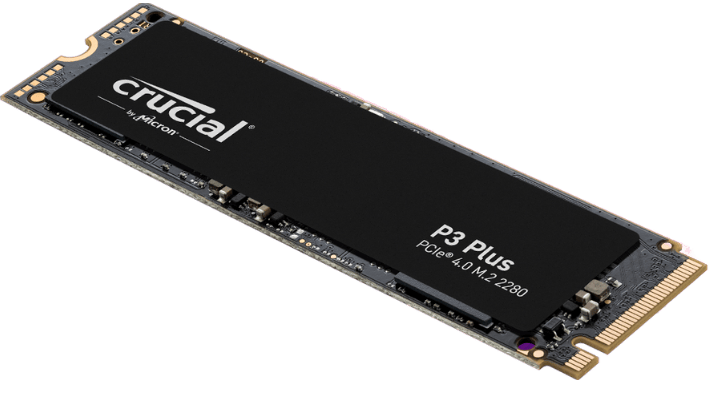 Ssd Crucial P3 Plus 1TB M.2 2280 NVMe PCIe Gen 4x4 (Tray)