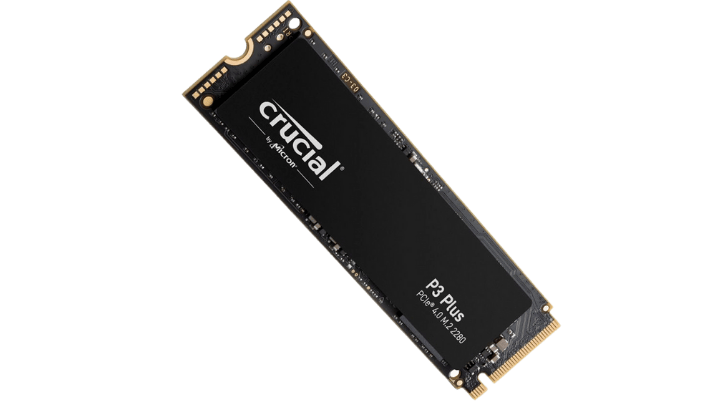 Ssd Crucial P3 Plus 1TB M.2 2280 NVMe PCIe Gen 4x4 (Tray)