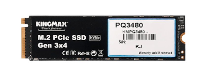 Ssd Kingmax Pq3480 512Gb M.2 2280 Pcie Nvme Gen3X4