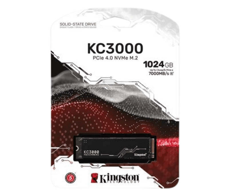 Ssd Kingston Kc3000 1024GB Nvme Pcie Gen 4X4 ( Kc3000S/1024G )