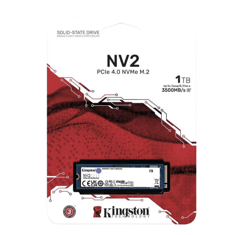 Ssd Kingston Nv2 1Tb M.2 2280 Nvme Pcie Gen4X4