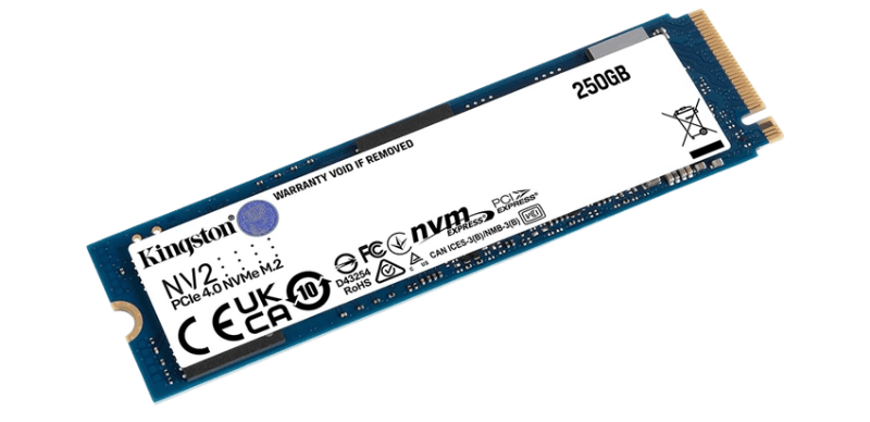 Ssd Kingston Nv2 250GB M.2 Pcie Nvme Gen4