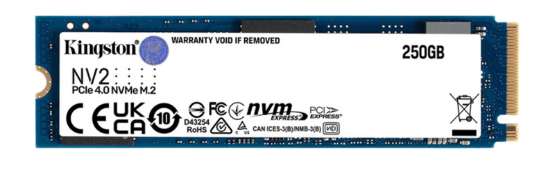 Ssd Kingston Nv2 250GB M.2 Pcie Nvme Gen4