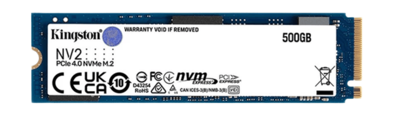 Ssd Kingston Nv2 500GB Nvme Pcie Gen 4X4