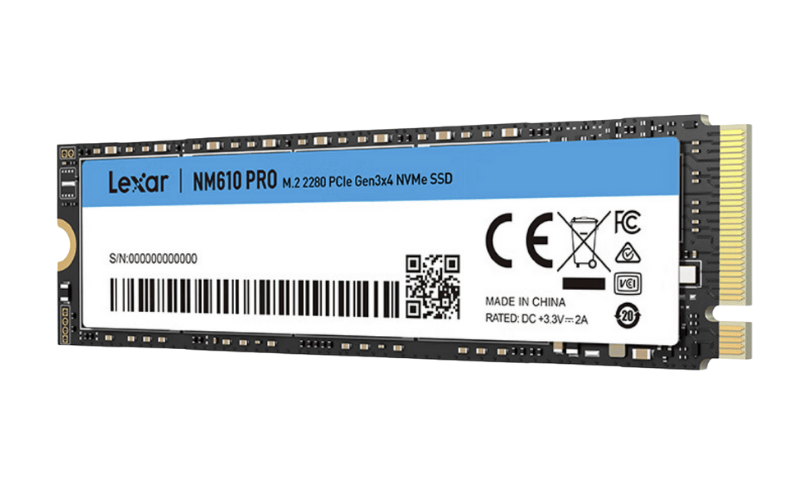 Ssd Lexar Nm610 PRO 1Tb M.2 2280 Pcie Nvme (Gen 3X4)