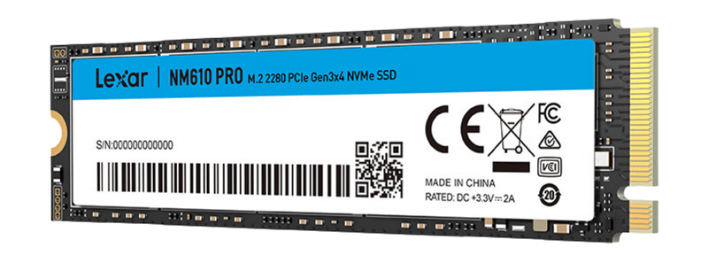 Ssd Lexar Nm610 PRO 500GB M.2 Nvme