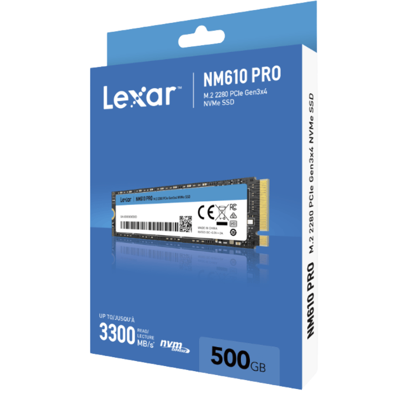 Ssd Lexar Nm610 PRO 500GB M.2 Nvme