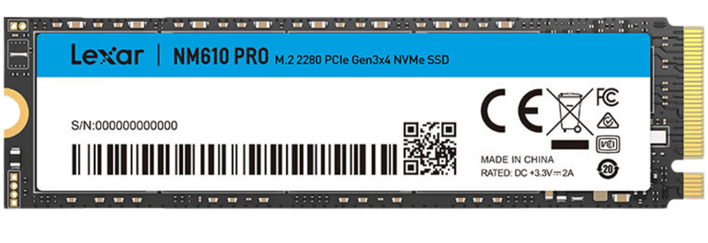 Ssd Lexar Nm610 PRO 500GB M.2 Nvme