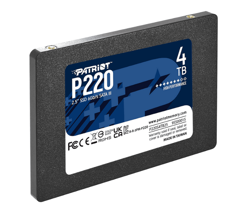 Ssd Patriot P220 256Gb Sata III  (Đọc 500MB/s - Ghi 400MB/s)