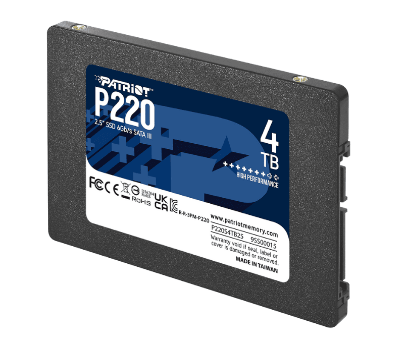 Ssd Patriot P220 256Gb Sata III  (Đọc 500MB/s - Ghi 400MB/s)