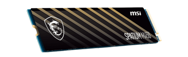 Ssd Pcie 4.0 Nvme M.2 MSI Spatium M450 500GB