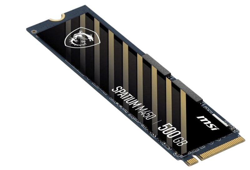 Ssd Pcie 4.0 Nvme M.2 MSI Spatium M450 500GB