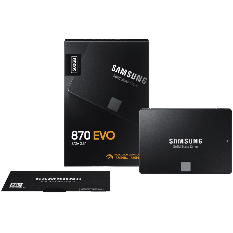 Ssd Samsung 870 Evo 500GB Sata III 2.5 Inch