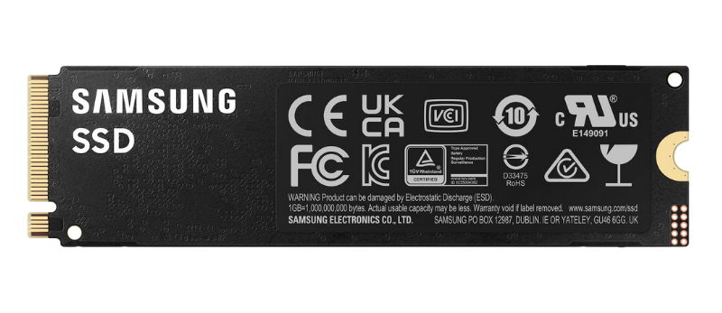 Ssd Samsung 990 PRO 1Tb M.2 Pcie Gen 4X4 Mz-V9P1T0Bw