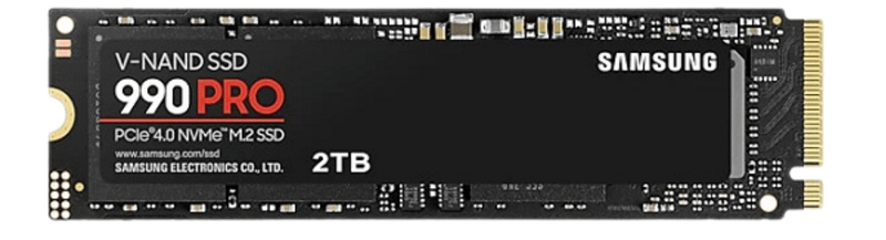 Ssd Samsung 990 PRO 2Tb M.2 Pcie Gen 4X4 Mz-V9P2T0Bw