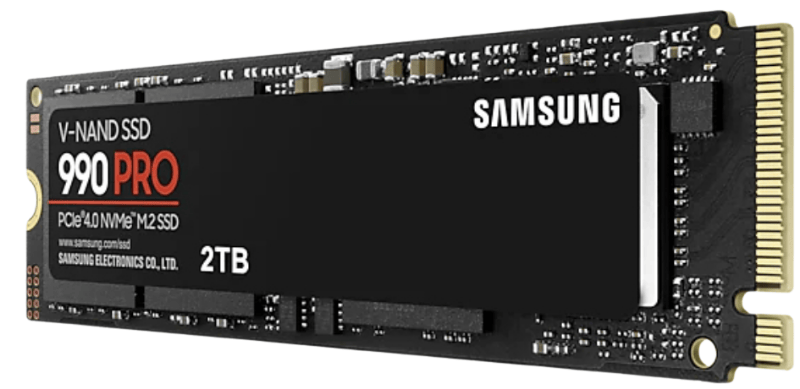 Ssd Samsung 990 PRO 2Tb M.2 Pcie Gen 4X4 Mz-V9P2T0Bw