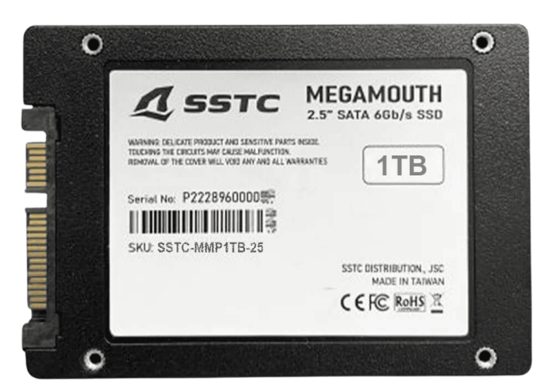 Ssd Sstc Megamouth 1Tb Sata III 6GB/S