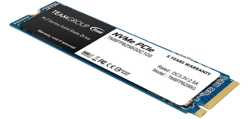 Ssd Teamgroup MP33 256GB M.2 Nvme Pcie Gen3X4