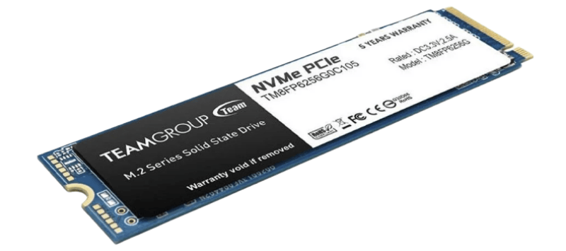 Ssd Teamgroup MP33 256GB M.2 Nvme Pcie Gen3X4