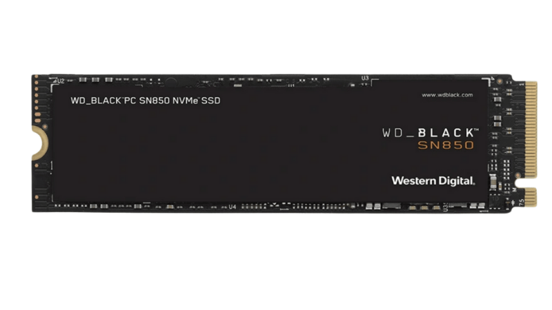 Ssd Wd Black Sn850 500GB M.2 2280 Pcie Nvme 4X4 (Wds500G1X0E)