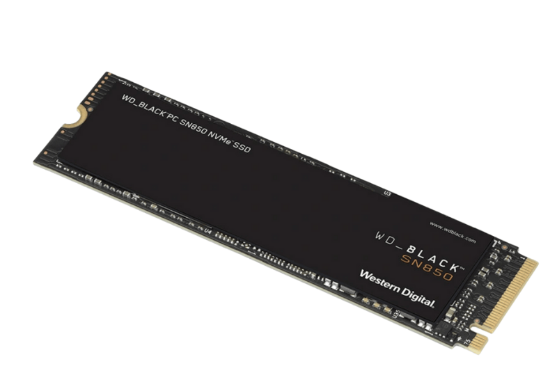 Ssd Wd Black Sn850 500GB M.2 2280 Pcie Nvme 4X4 (Wds500G1X0E)